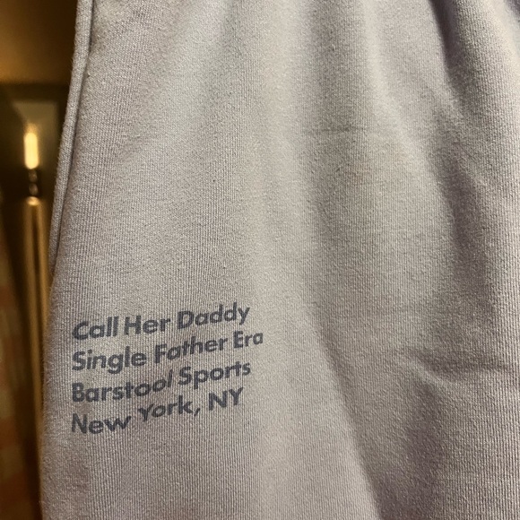 “Call her daddy” Light Purple Joggers - Picture 2 of 3